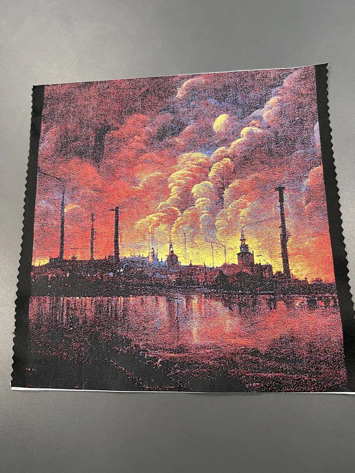 Park maszynowy producenta taśm tekstylnych w Łodzi